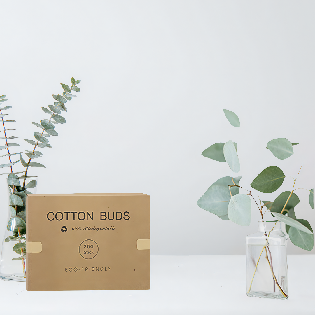 Eco-Friendly Bamboo Cotton Swabs