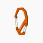 Double Gated Carabiner | Orange - Jetset Essentials