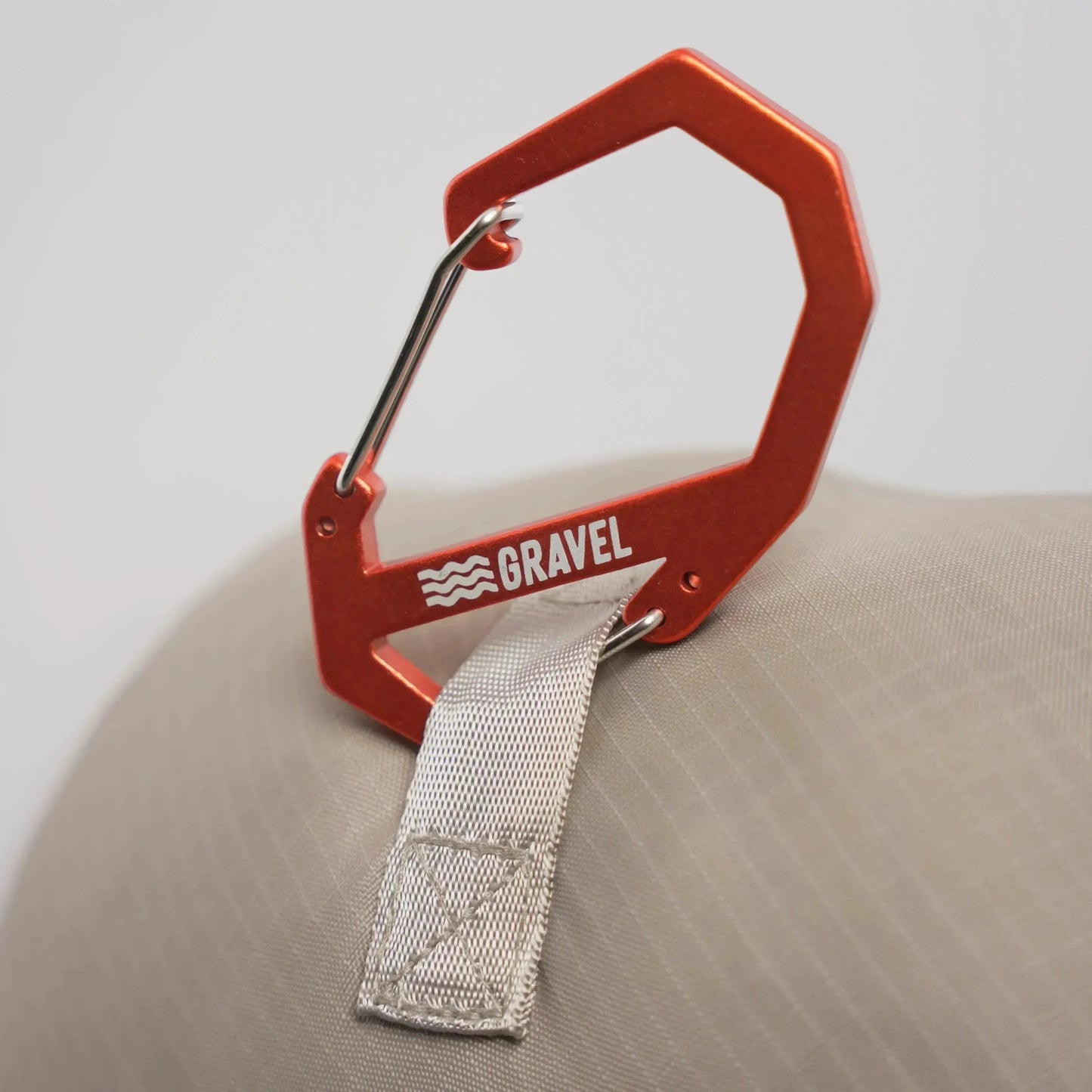 Double Gated Carabiner | Orange - Jetset Essentials