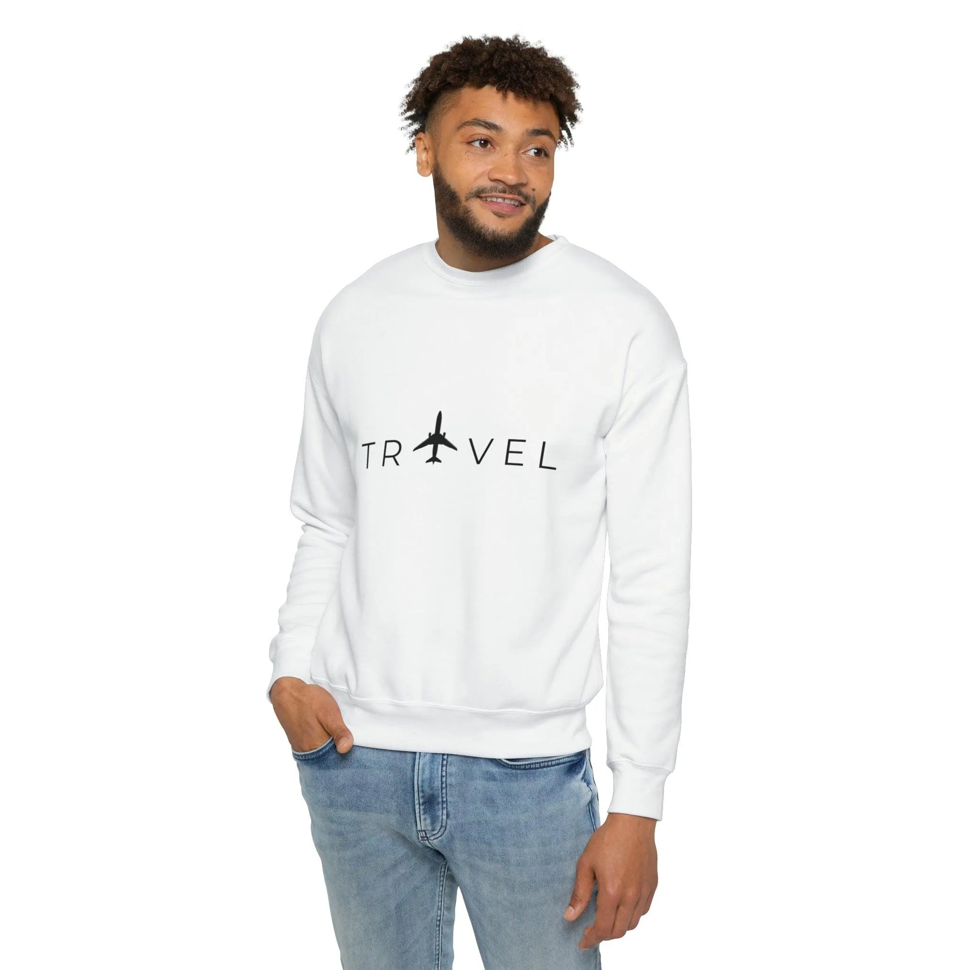 JetSet Travel Drop Shoulder Sweatshirt - Jetset Essentials